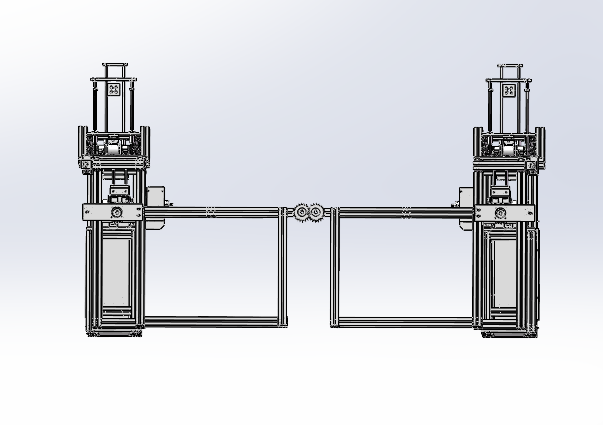 成型零件输送机装机